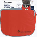 Sea to Summit túrázó piperetáska Sea to Summit Ultra-Sil Hanging Toiletry Bag spicy orange