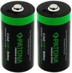 PATONA PREMIUM LR14 (C) 2300 mAh, USB-C töltéssel, 2db (PT1411)