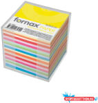 Fornax Kockatömb transzparens tartóban színes pasztell és intenzív 9x9x9cm, Fornax (406451) - nyomtassotthon