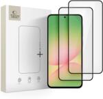 Tech-Protect Samsung Galaxy A36 / A56 üvegfólia Tech-Protect Glass Fit+ edzett üveg 2-csomag 5G fekete kerettel