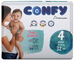 Confy Scutece copii pentru 8 - 18kg Nr. 4 Premium Maxi, 32 bucati, Confy