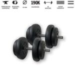 GazoFitness - Magyar súlyzó GazoFitness® Kézi Súlyzó 2x16Kg(32Kg)