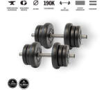GazoFitness GazoFitness® Kézi Súlyzó 2 x 10, 5Kg. /21Kg/(2, 5 kg és 1, 25Kg-os tárcsákkal)