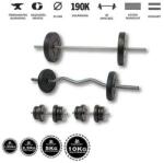 GazoFitness GazoFitness® Hardcore Szuperkészlet 55 Kg
