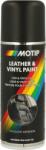 MOTIP Leather & Vinyl paint világos fekete 200ml