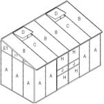 LANIT üvegház csereüvegezése VITAVIA IDA 5200 PC 4 mm LG3081 (LG3081)