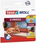 Tesa Tesamoll D-profil ajtó- és ablaktömítő gumiszalag barna 6 m x 9 mm (05393-00103-00)