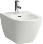 Laufen Lua - Akasztós bidé, csaptelep lyuk, LCC, fehér H8300814003021 (H8300814003021)