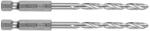 GRAPHITE Csigafúró, 1/4" hatszög szárral, HSS DIN 338, 4, 5mm, 2db/cs (54T707) - olaj