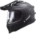 LS2 MX701 C Explorer Solid enduro bukósisak matt fekete