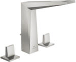 GROHE Allure Brilliant 3-lyukas mosdócsaptelep L-es méret, rozsdamentes acél hatású 20627DC0 (20627DC0)