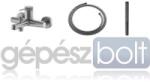 AREZZO design design PALMFIELD Kádtöltő csaptelep zuhanyszettel , gun metál (AR-1104GMSET)