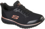 Skechers SQUAD SR - Skechers női védelem nélküli munkacipő, arany (77222EC_BKG-38)