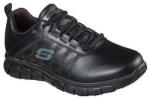 Skechers SURE TRACK - ERATH SR Skechers női védelem nélküli munkacipő, fekete (76576EC39)