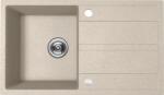 Kuchinox Viti, 1 rekeszes gránit mosogató 760x440x175 mm + szifon, bézs, LAV-SBX_411Y (LAV-SBX_411Y)