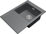 Gamma Design 7050, 1 rekeszes gránit mosogató 700x480x205 mm, szürke, GMA-ZLE000132 (GMA-ZLE000132)