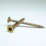  Csavarda süllyesztettfejű faforgácslap csavar, acél, sárgahorganyzott 4, 5x70/45 TORX (TORXFAF0450070)