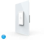 LIVOLO Intrerupator Simplu cu Touch Livolo cu Rama Din Sticla 1M, Zigbee EC