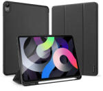 Apple iPad Air (2020 / 2022) / iPad Air 11 (2024 / 2025), mappa tok, Smart Case, érintőceruza tartó, Dux Ducis Domo, fekete - tok-shop