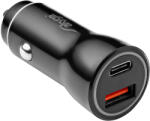 Akyga USB Car charger (autós gyorstöltő adapter) (36W) USB-A + USB-C, QC3.0, PD [AK-CH-16]