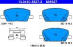 ATE Set placute frana ATE 13.0460-5527.2 (13.0460-5527.2)