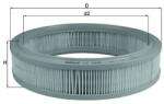 MAHLE Filtru aer MAHLE LX 1638 (LX 1638) - fixbox