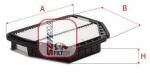 SOFIMA Filtru aer SOFIMA S 3552 A (S 3552 A) - fixbox