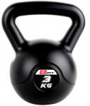 EB-Fit Kettlebell - Füles súlyzó 3 kg, cementes, fekete EB Fit (MAR_H0996_1025766)