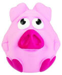 KidDog Jucarie Pentru Caini, HipHop, Porc, Latex, Cu Sunet, 11 cm, Roz, A401907