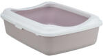 TRIXIE Litiera Classic, Cu Rama, 37x15x48 cm, Lila Deschis Alb, 40186