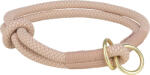 TRIXIE (-25%) Zgarda Coarda Soft, Semistrangulanta, S: 35 cm 6 mm, Roz Roz Light, 1984407
