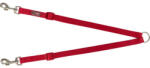 TRIXIE Lesa Dubla Premium, M-L: 40-70 cm 20mm, Rosu, 2011903