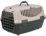 TRIXIE Cusca De Transport, Capri 1, XS: 32x31x48 cm, Pana la 6 kg, Gri Inchis Roz Pal, 39818