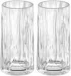 Koziol pohár szett Club No. 8 Superglas 2 db - áttetsző Univerzális méret