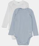 United Colors of Benetton pamut baba body 3 db 3GI70B089 - kék 56 - answear - 10 990 Ft