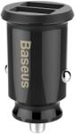 Baseus autós gyorstöltő Grain 2xUSB 3, 1A (fekete)