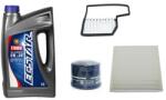 ECSTAR Suzuki Swift olajcsere szett 2020.06-tól 1.2 Hybrid K12D levegőszűrő, olajszűrő, pollenszűrő, Suzuki gyári motorolaj ECSTAR 0w20 4L (99000-21E20-047, 13780-62R70, 16510-84M00, OP-FOF40253-F026407050, 