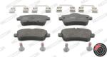 FERODO Set placute frana FERODO FDB4587 (FDB4587)
