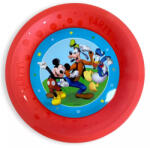 Disney Mickey Rock the House micro prémium műanyag lapostányér 21 cm