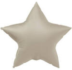 Folat Egyszínű csillag lufi 18" 45cm Matt krém, latte (LUFI311131)