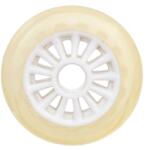 ENERO Roata rezerva pentru trotinete 100 mm, absoarbe vibratiile, aderenta ridicata, diametru 2, 1cm, 82A, alb Trotineta