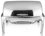 adHoreca Chafing dish inox cu 1 tava GN 1/1, 13 litri, capac rolltop (L077)