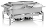 adHoreca Chafing dish inox cu 2 tavi, dimensiuni 58x44x18 cm (L090)