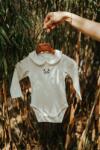 Donsje pamut baba body Davo Bodysuit Panda 3030107 - fehér 92