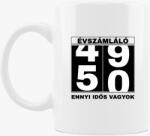 Los Polos Évszámláló 50 éves szülinapi bögre
