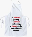 Los Polos A borban igazság, a sörben szabadság van kötény