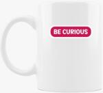 Los Polos Be curious pink bögre