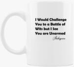 Los Polos Shakespeare Funny Battle of Wits bögre