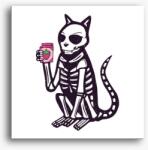 Los Polos Milk Shake Cat vászonkép