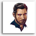 Los Polos Lucifer Morningstar vászonkép